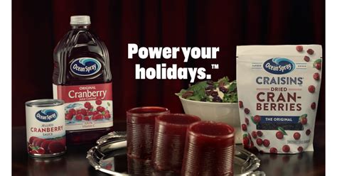 cranberry sauce commercial youtube|Ocean Spray Invites Everyone to Jiggle into the .